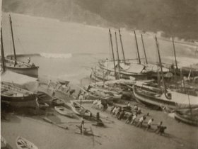 39 alaggio del leudo.jpg